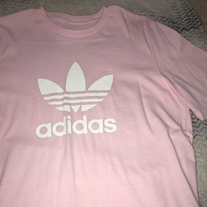 Pale Pink Adidas T-Shirt